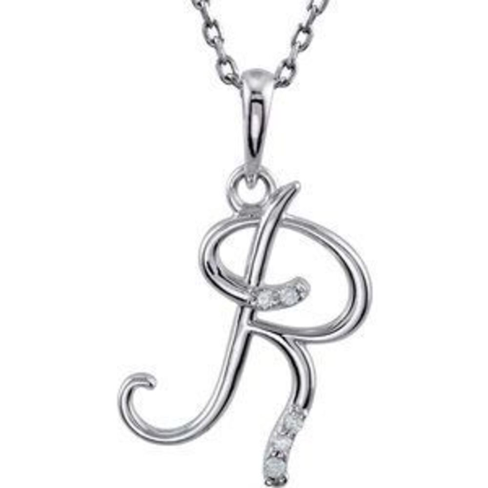 Kazi Luxury Initial Necklace - Diamond Necklaces